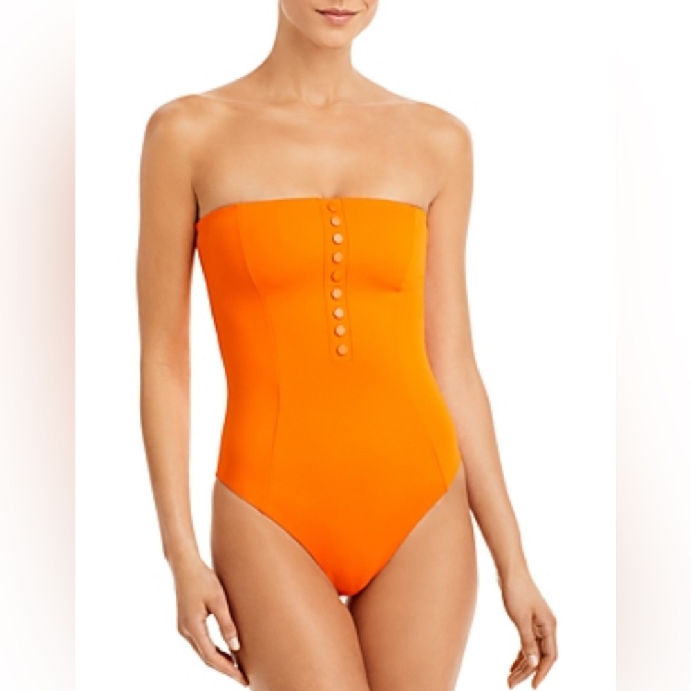 ONIA // SZ LG // Adrienne One Piece - Persimmon // NWT // Retail $175